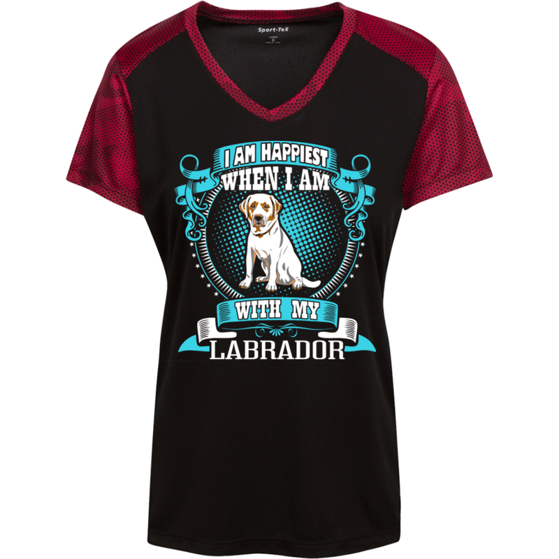 I Am Happiest When With My Labrador Dog